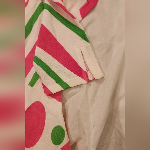 NWT Debra deRoo Pink and Green top - SZ Small - Picture 7 of 8